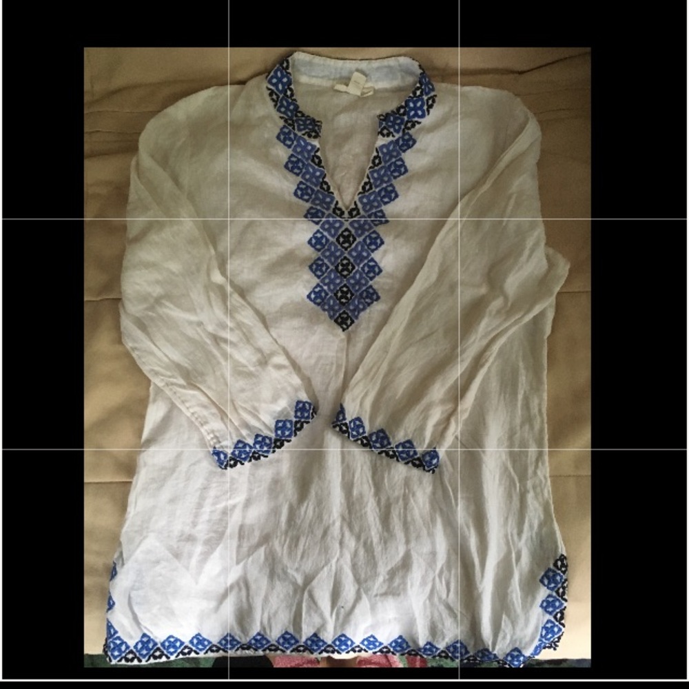 Charter Club Luxury Linen Shirt Tunic
Size M